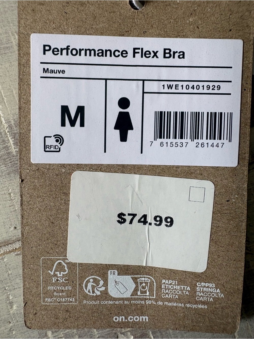 On Running Performance Flex Bra - Picture 5 of 5